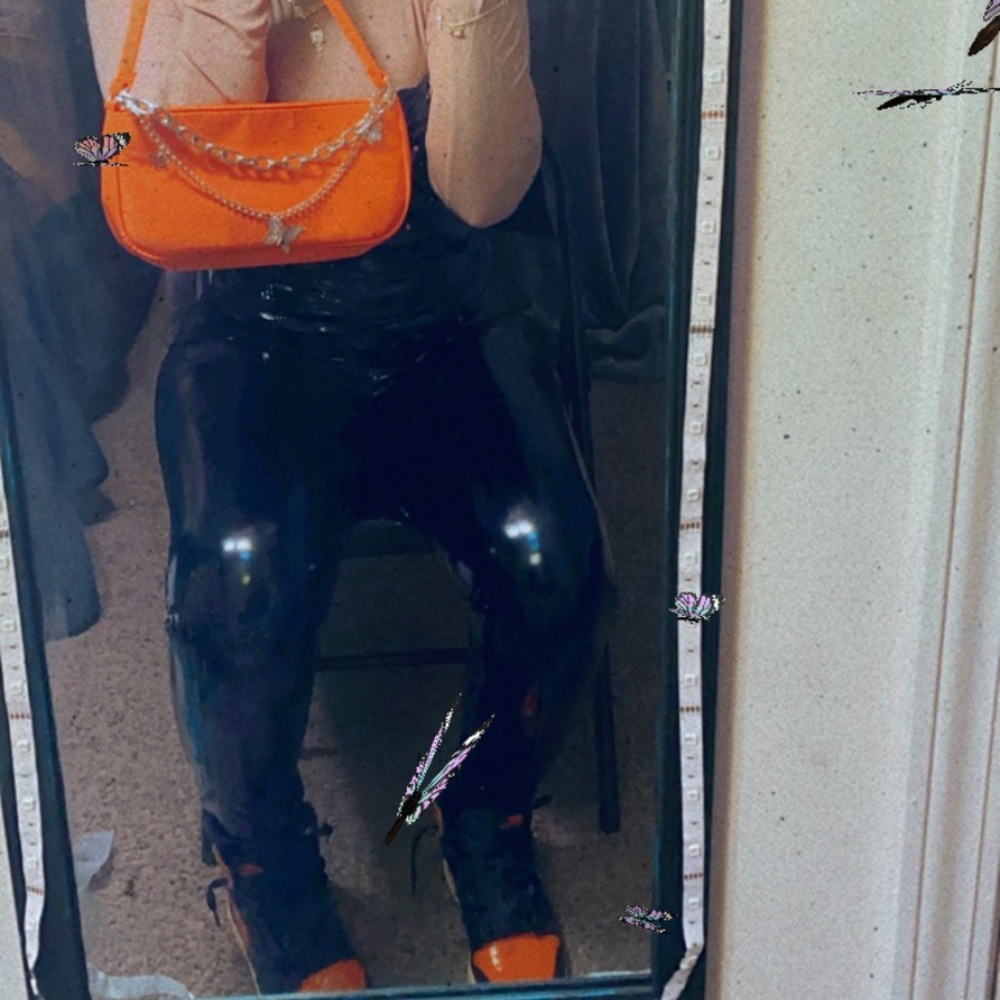 Fashion Nova “Late night Vinyl latex Pants”